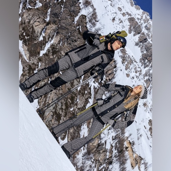 BALMAIN SKI POLES LIMITED EDITION NEW WITH TAGS Telescopic Adjustable poles - Picture 7 of 16